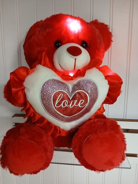 Teddy Bear Music Light-Up Stuffed Toy - 12 Inch - Image 3