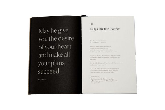 Daily Christian Planner & Goal Setter (Cotton) - Image 3