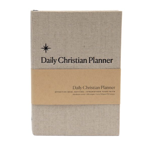 Daily Christian Planner & Goal Setter (Cotton)