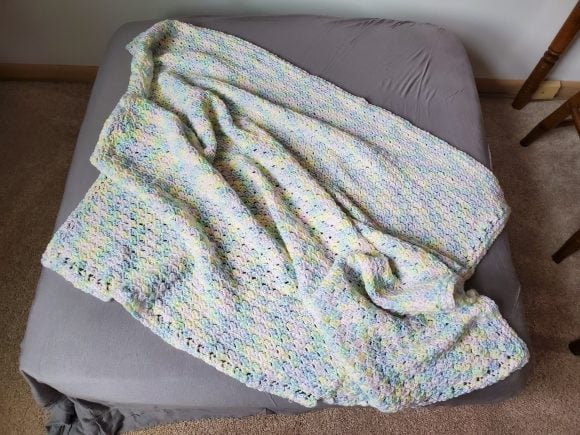 Crocheted Baby Blanket - Image 2