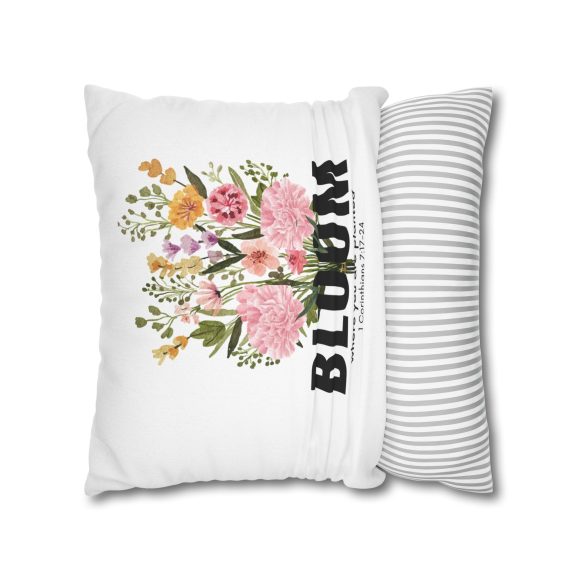 Bloom Where You Are Planted Spun Polyester Square Pillowcase (Insert Not Included) - Image 25