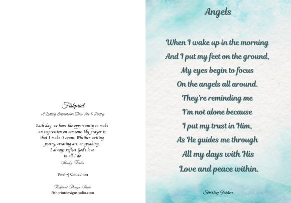 Printable 5x7 Card - Angels