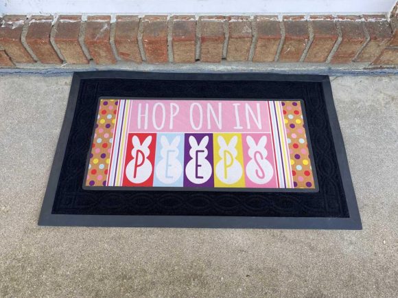 Doormat Insert Hop In Peeps - Image 3