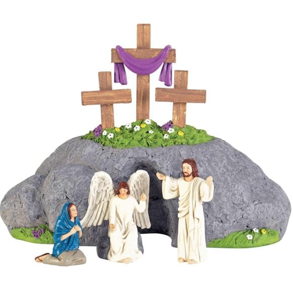 Figurine Easter 4-Piece Set Resin
