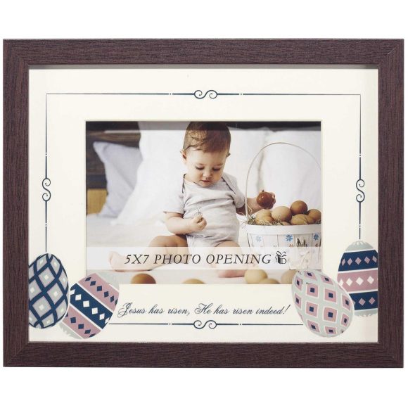 JESUS HAS RISEN PHOTO FRAME 5X7