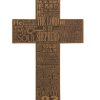 PSALM 23 WALL CROSS RESIN