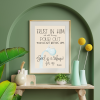 Psalm 62:8 - Hand-Written Bible Verse Print - Image 2