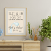 Psalm 62:8 - Hand-Written Bible Verse Print - Image 4