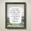 Psalm 73:26 ESV - Hand-Drawn Bible Verse Print