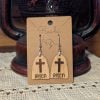 risen Christian earrings