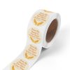 From My Hands To Your Heart – Round Sticker Roll for Small Christian Business Packaging - Image 37