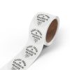 "Every Order is Wrapped in Prayer" – Round Sticker Roll for Small Christian Business Packaging - Image 2