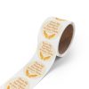 From My Hands To Your Heart – Round Sticker Roll for Small Christian Business Packaging - Image 9