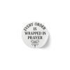 "Every Order is Wrapped in Prayer" – Round Sticker Roll for Small Christian Business Packaging - Image 15