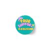 Your Support is a Blessing – Round Sticker Label Roll for Christian Small Business Packaging - Image 15