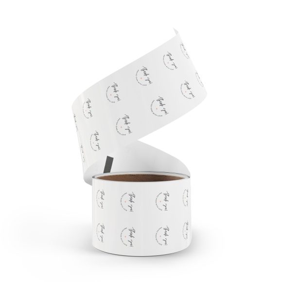 “Thank You! Prayed Over with Love” – Round Sticker Label Roll for Christian Small Business Packaging - Image 10