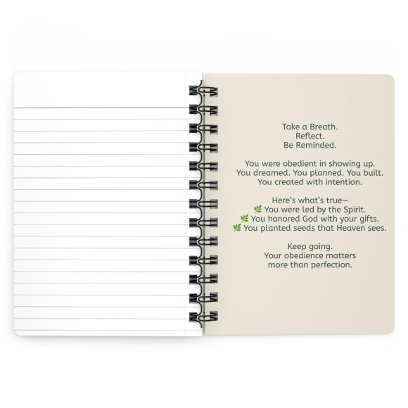 Personalized Called to Create – Spiral Bound Christian Journal for Faith-Filled Creators - Image 4