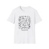 Personalized She is Worth More Than Rubies Softstyle T-Shirt - Image 9