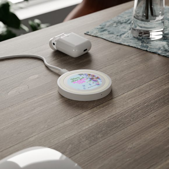 Bloom Where God Plants You Quake Wireless Charging Pad - Image 3
