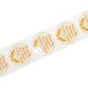 From My Hands To Your Heart – Round Sticker Roll for Small Christian Business Packaging - Image 7