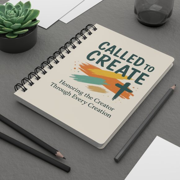 Personalized Called to Create – Spiral Bound Christian Journal for Faith-Filled Creators - Image 8
