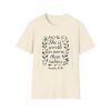 Personalized She is Worth More Than Rubies Softstyle T-Shirt - Image 42
