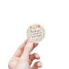Thank You for Helping Shine God’s Light – Round Sticker Roll for Small Christian Business Packaging - Image 42