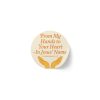 From My Hands To Your Heart – Round Sticker Roll for Small Christian Business Packaging - Image 22