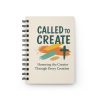 Personalized Called to Create – Spiral Bound Christian Journal for Faith-Filled Creators