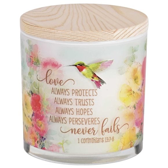 SOY CANDLE LOVE NEVER FAILS 13OZ