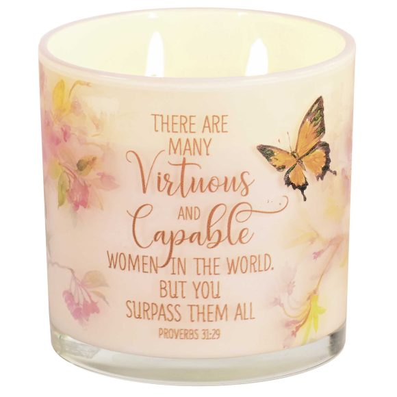 SOY CANDLE THERE ARE MANY VIRTUOUS 13OZ - Image 2