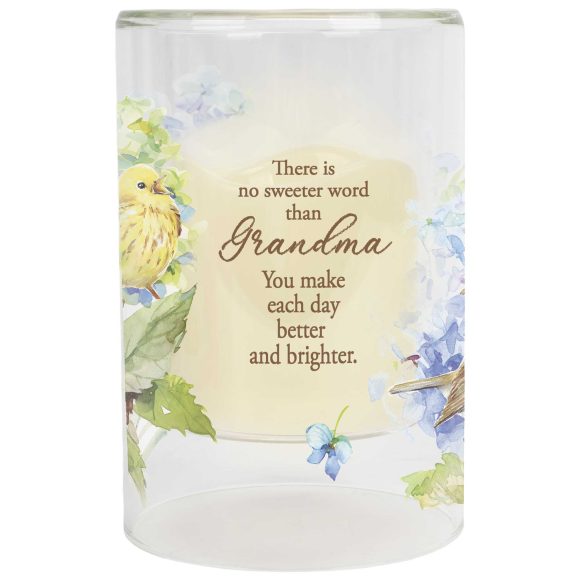 CANDLEHOLDER GRANDMA THERE IS NO SWEETER