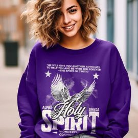 HOLY SPIRIT UNISEX FLEECE SWEATSHIRT - Mother's Day Gift