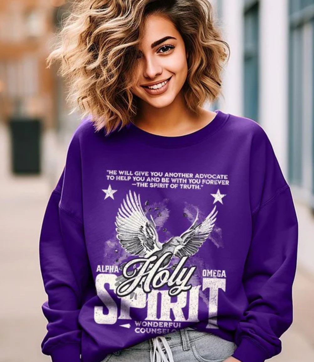 HOLY SPIRIT UNISEX FLEECE SWEATSHIRT - Mother's Day Gift