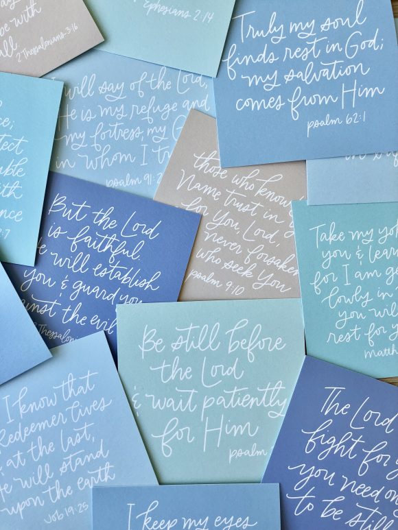 Peace Scripture Card Set