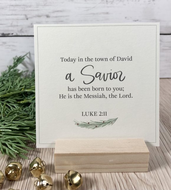 Let Every Heart Prepare Him Room Christmas Scripture Card Set - Image 4