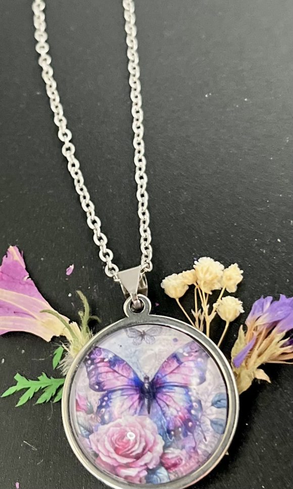 Butterfly Garden Necklace