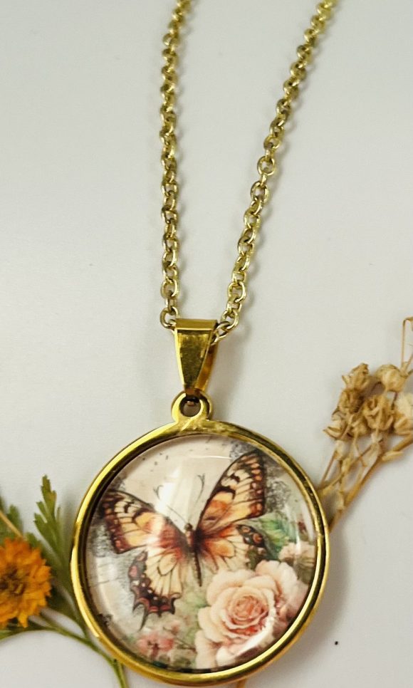 Butterfly Garden Necklace - Image 3
