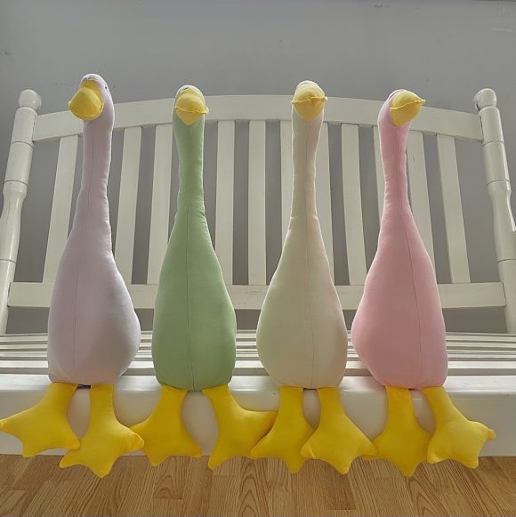Handsewn Lucy Goose- White - Image 5