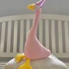 Handsewn Lucy Goose- Pink