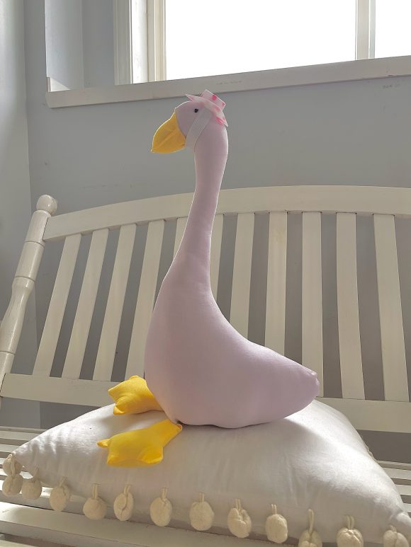 Handsewn Lucy Goose- Lavender - Image 3
