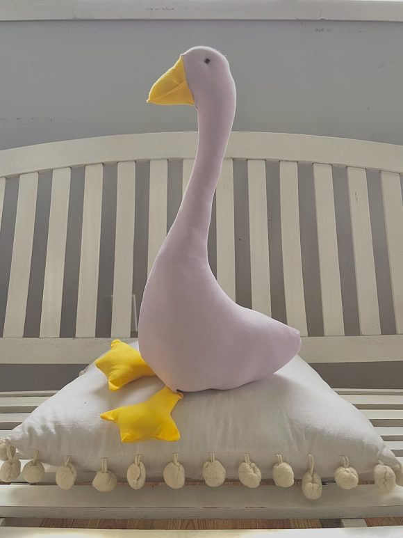 Handsewn Lucy Goose- Lavender - Image 6