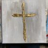 Original Art "Our Hope" Cross Canvas by Jan Hale