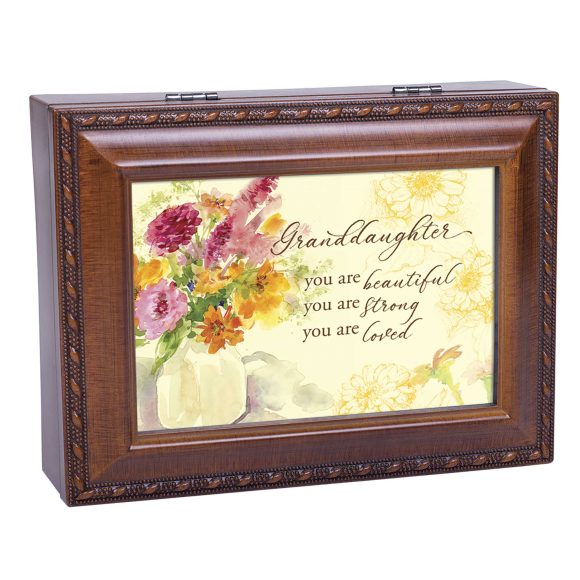 MUSIC BOX GRANDDAUGHTER BEAUIFUL STRONG