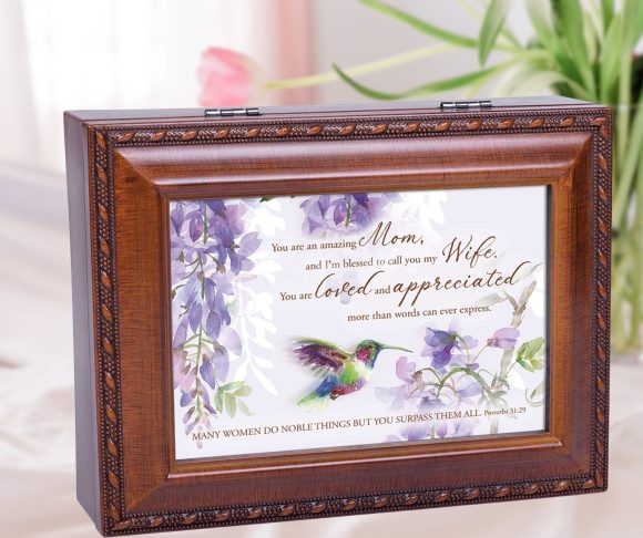 MUSIC BOX MOM WIFE LOVED AND APPRECIATED - Image 2