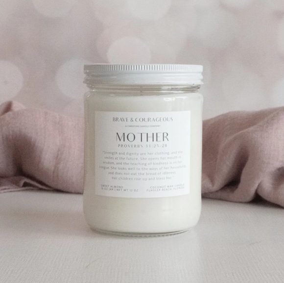"Mother" Sweet Almond Candle - Image 2