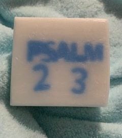 Psalm 23 Handmade Soap