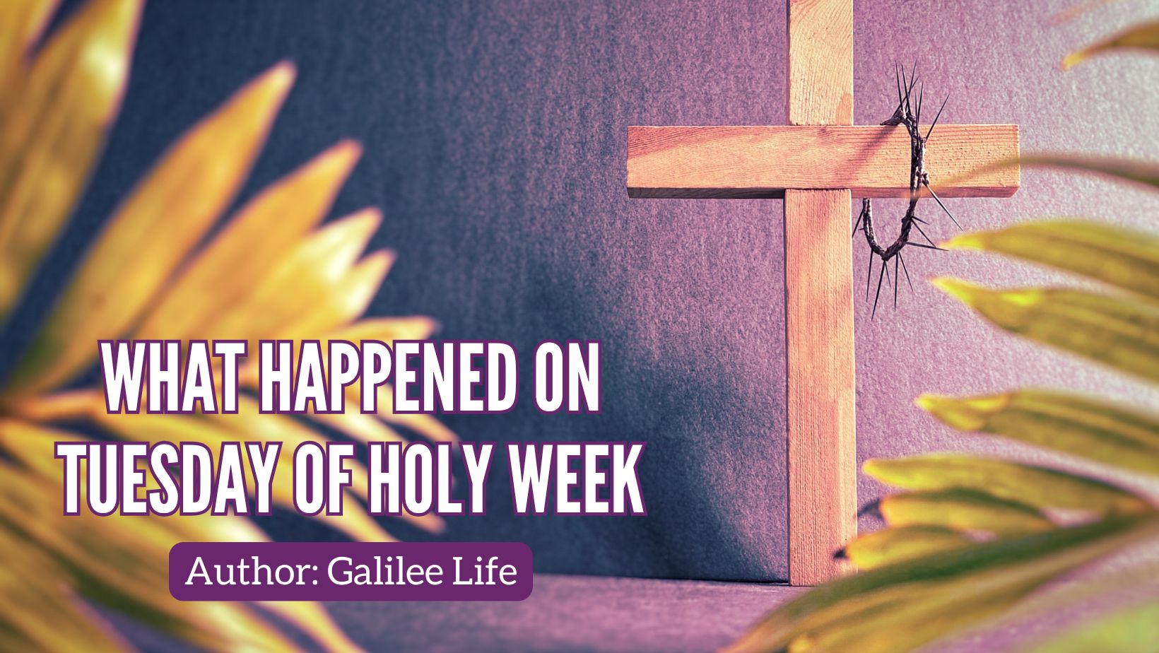 What Happened on Tuesday of Holy Week