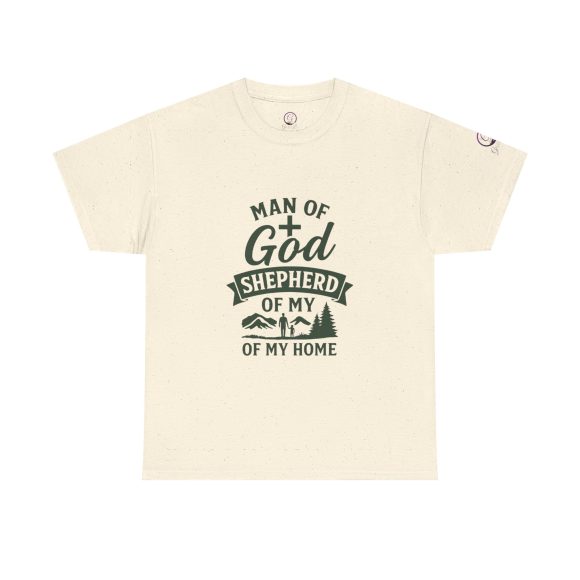 Personalized Man of God – Shepherd of My Home Heavy Cotton Tee - Image 36