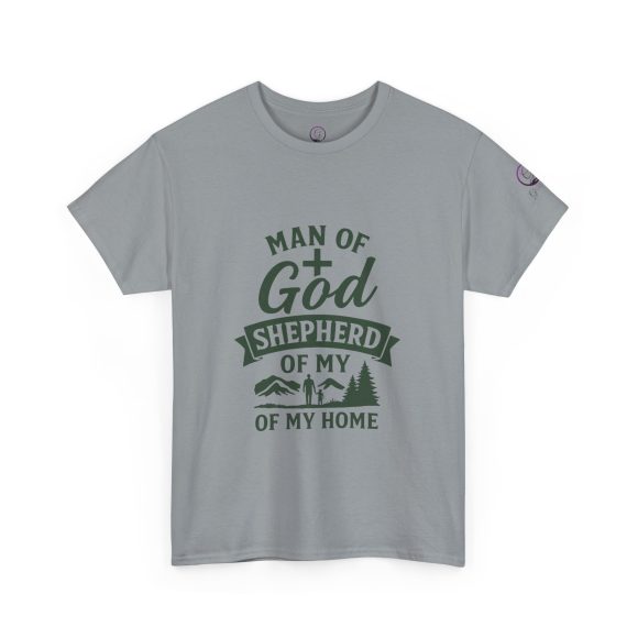 Personalized Man of God – Shepherd of My Home Heavy Cotton Tee - Image 42